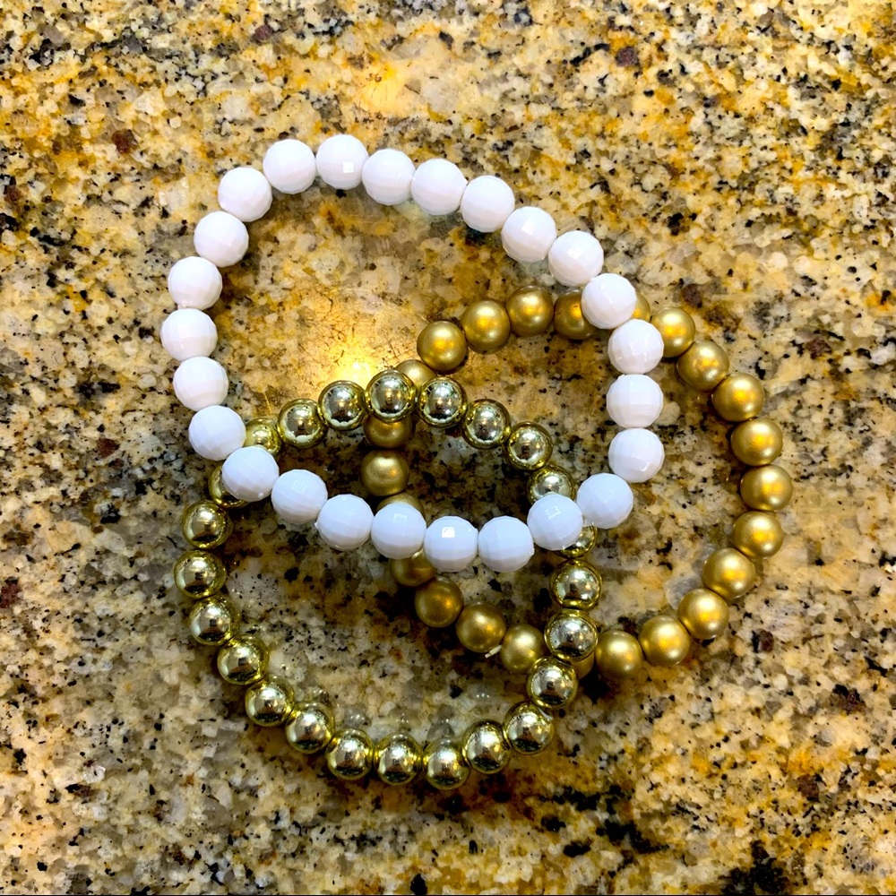 3 stackable bracelets bundle